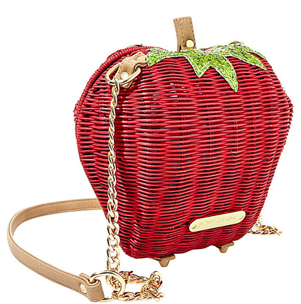 Authentic Betsey Johnson Handbag Kitchi Strawberry Crossbody Nwt Ebay