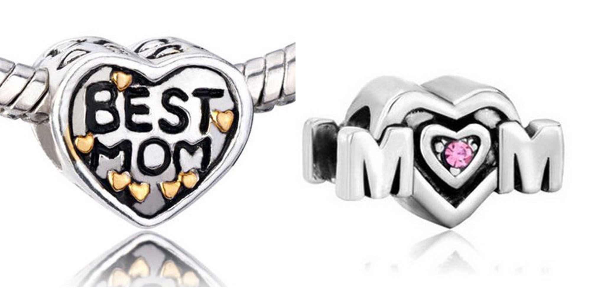Athena Jewelry Best Mom And Mom Charms European Style Beads
